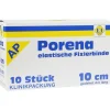 Erena Porena elastische Mullbinde binde 10cm ohne Cello weiß, 10 St- Mullbinden