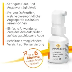 Posiforlid ® Augenspray, 15 ml- Lidrandpflegeprodukte