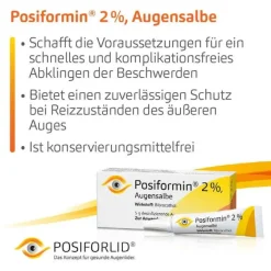 Posiformin® 2%, Augensalbe, 5 g^Posiforlid Clearance