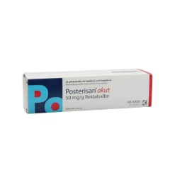® akut 50 mg/g Rektalsalbe mit Analdehner, 25 g^Posterisan Discount