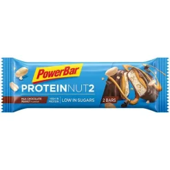 Protein Nut2 Riegel Milk Chocolate Peanut, 2X22.5 g^Powerbar New