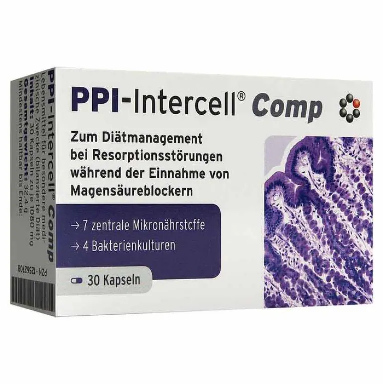 Intercell Verdauung-Ppi- Comp Kapseln, 30 St
