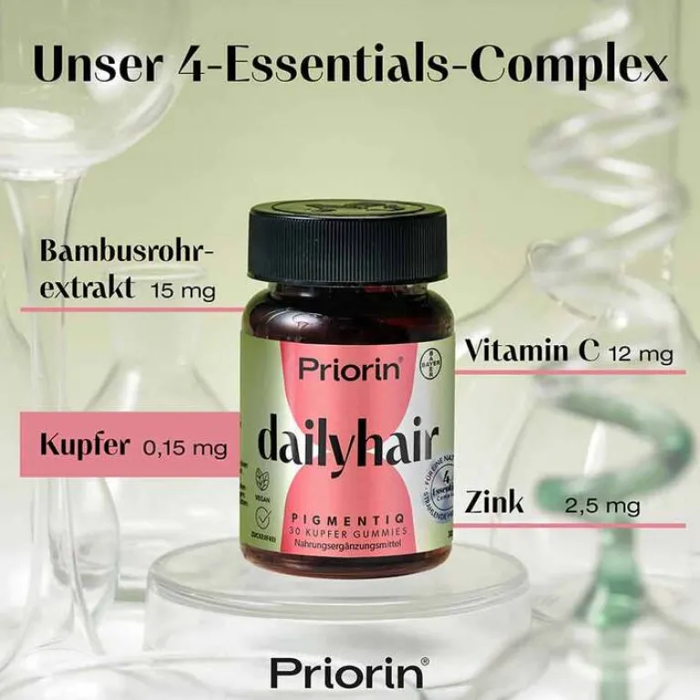 Priorin Mikronährstoffe-dailyhair Pigmentiq Gummies, 30 St