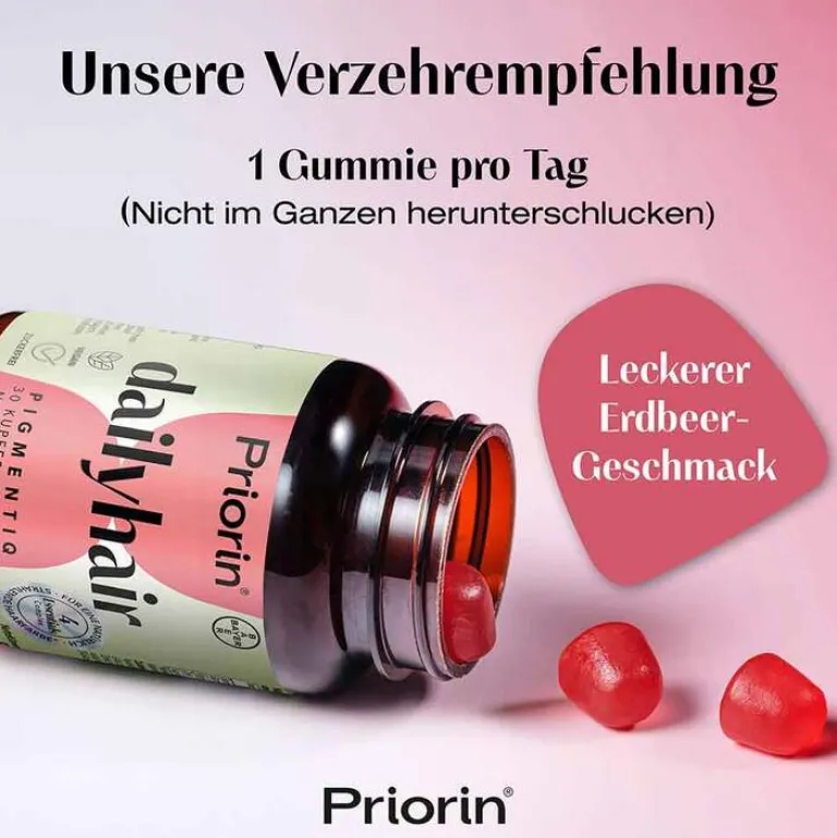 Priorin Mikronährstoffe-dailyhair Pigmentiq Gummies, 30 St