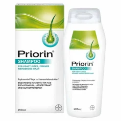 Priorin Shampoos-Shampoo für kraftloses, dünner werdendes Haar, 200 ml