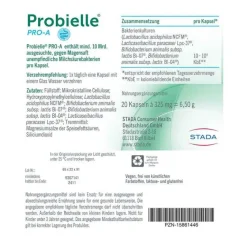 Probielle Pro-A Kapseln, 20 St- Bakterienkulturen