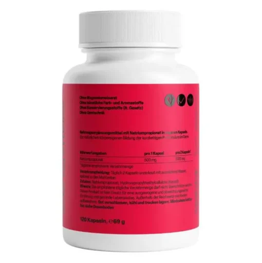Zein Pharma Propionsäure 500 mg Kapseln, 120 St- Verdauung