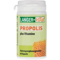 Langner-Vital Propolis-Propolis 255 mg pro Tag plus Vitamine Kapseln, 60 St