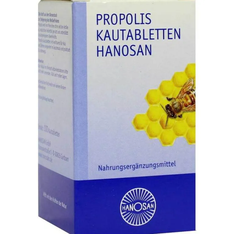 Hanosan Hanosan|Propolis-Propolis Kautabletten Tabletten, 100 St
