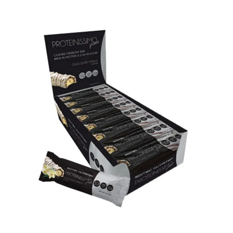 Proteinissimo prime Chocolate Vanilla Riegel, 50 g- Riegel
