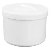 Für Zahnprothesen-Prothesenbehälter weiß mit Deckel und Einsatz, 1 St