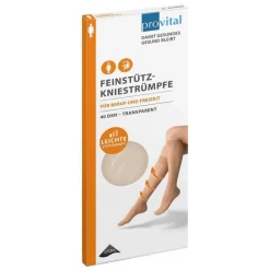 Provital Stütz- Und Reisestrümpfe-40 den Stützkniestrümpfe Größe 39 - 42 perle, 2 St