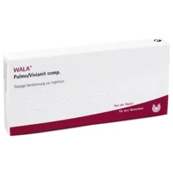 Wala Pulmo / Vivianit comp. Ampullen, 10X1 ml- Erkältung