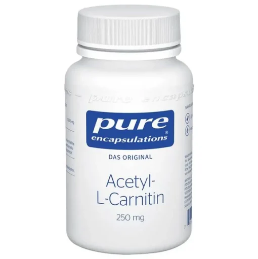 Pure Encapsulations L-Carnitin|Carnitin-Acetyl-L-Carnitin 250 mg Kapseln, 60 St