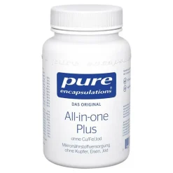 Pure Encapsulations all-in-one Plus ohne Cu / Fe / Jod, 90 St- Multivitamine