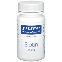 Biotin 2,5 mg Kapseln, 60 St^Pure Encapsulations Sale