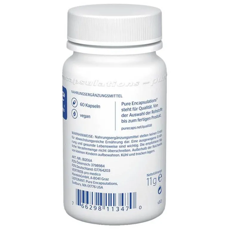 Biotin 2,5 mg Kapseln, 60 St^Pure Encapsulations Sale