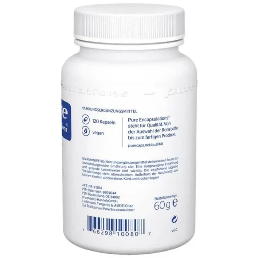 Pure Encapsulations Coenzym Q10-CoQ10 120 mg Kapseln, 120 St