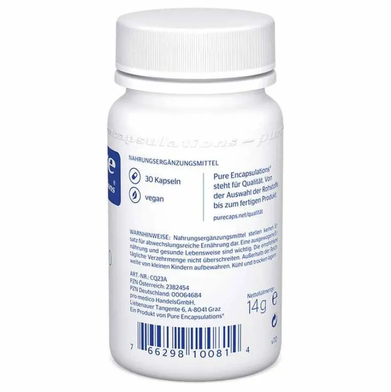 CoQ10 250 mg Kapseln, 30 St^Pure Encapsulations Hot