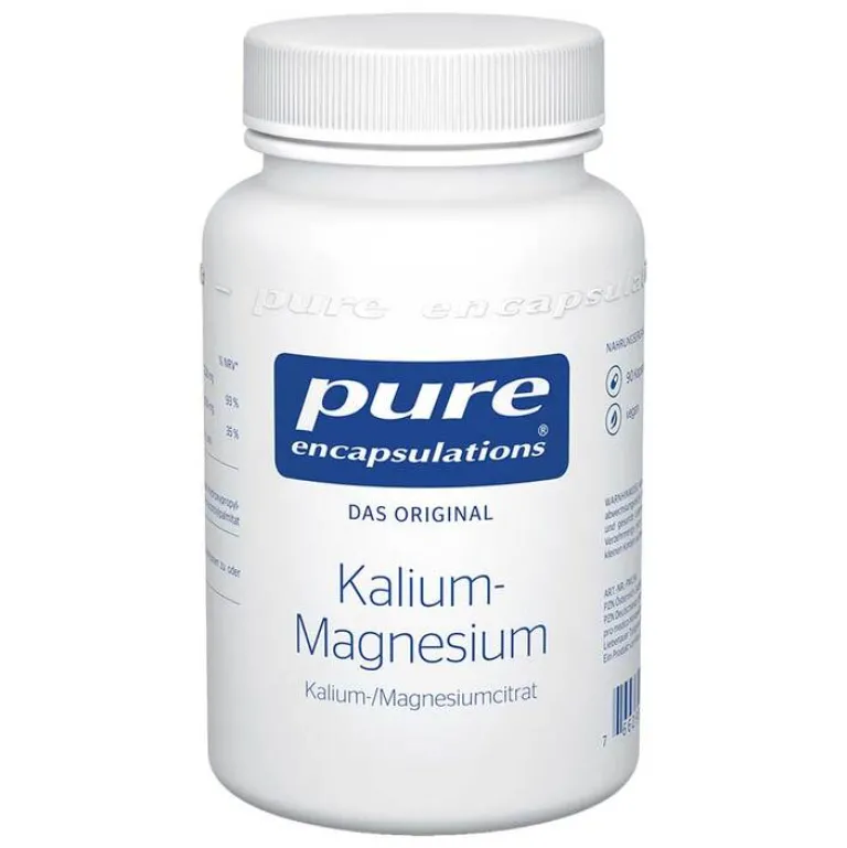 Pure Encapsulations Muskulatur-Kalium-Magnesium Kalium-/Magnesiumcitrat Kapseln, 90 St