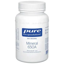 Pure Encapsulations Mineral 650A Kapseln, 90 St- Vitalität