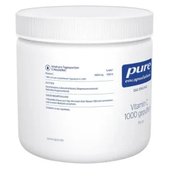 Pure Encapsulations Vitamin C 1000 gepuffert Pulver, 227 g- Vitamin C (Ascorbinsäure)