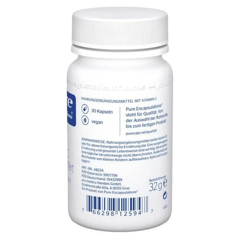 Pure Encapsulations Vitamin C 1000 gepuffert Kapseln , 30 St^ Clearance