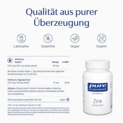 Pure Encapsulations Zink Zinkpicolinat Kapseln, 180 St- Zink