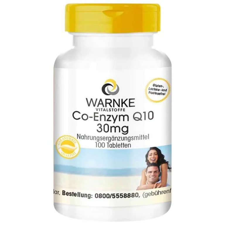 Warnke Coenzym Q10-Q10 30 mg Tabletten, 100 St