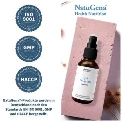 Natugena Q10 Ubiquinol vegan Spray, 100 ml- Coenzym Q10