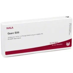 Quarz D 20 Ampullen, 10X1 ml- Haut