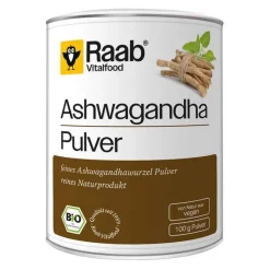 Vitalfood Ashwagandha Pulver Bio, 100 g^Raab