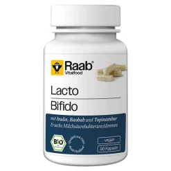 Vitalfood Lacto + Bifido Bio Kapseln, 90 St^Raab Best