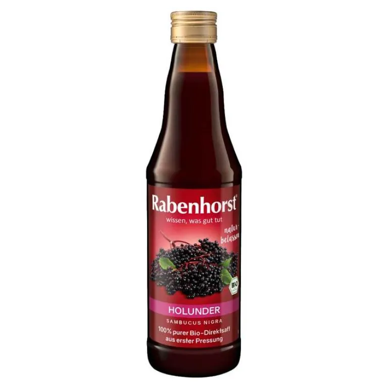 Rabenhorst Holunder Bio Muttersaft, 330 ml- Säfte|Sonstige Bio Produkte