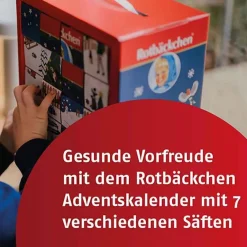 Rotbäckchen Rabenhorst Adventskalender, 24X125 ml- Säfte