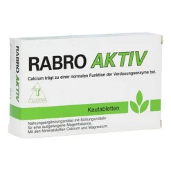 Rabro Aktiv Kautabletten, 105 St^Teofarma