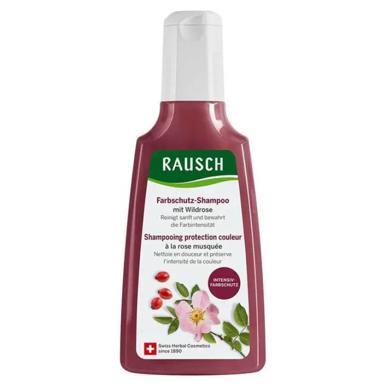 Farbschutz-Shampoo mit Wildrose, 200 ml^Rausch New
