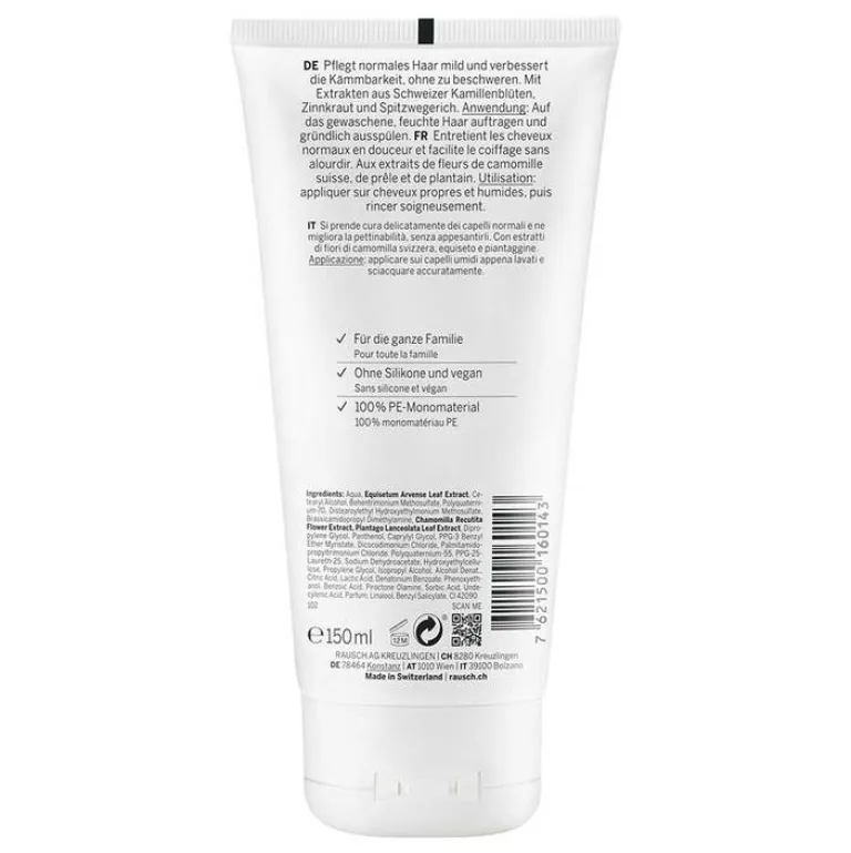 Rausch Spülungen & Lotionen-Pflege-Conditioner mit Schweizer Kräutern, 150 ml