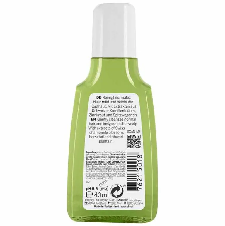 Rausch Shampoos-Pflege-Shampoo mit Schweizer Kräutern, 40 ml