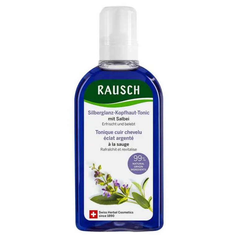 Rausch Silberglanz-Kopfhaut-Tonic mit Salbei, 200 ml- Kopfhautpflege