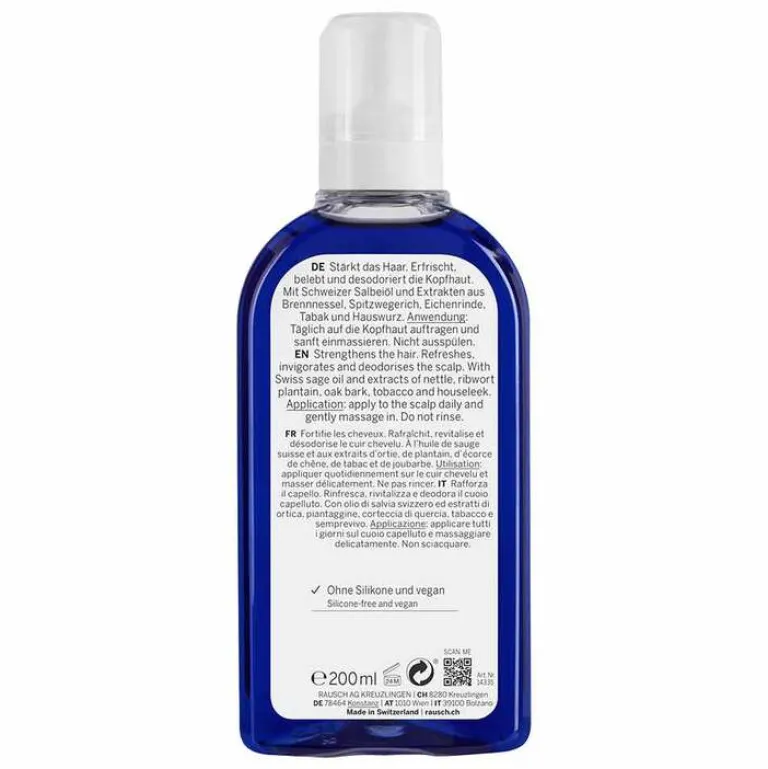 Rausch Silberglanz-Kopfhaut-Tonic mit Salbei, 200 ml- Kopfhautpflege