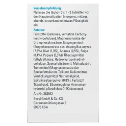 Regazym Plus Syxyl Tabletten, 140 St- Enzyme