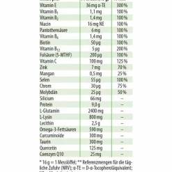 Dr. Jacobs Regenerat imun Dr. Jacob`s Pulver, 320 g- Omega 3 Kapseln|Aminosäuren