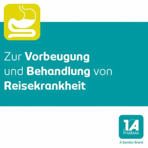 1A Pharma Mittel Gegen Durchfall & Erbrechen-Reisetabletten – 1 A Pharma®, 20 St