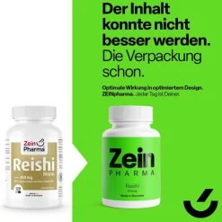 Reishi Pulver Kapseln, 120 St^Zein Pharma Discount