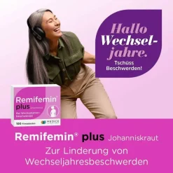 Remifemin ® PLUS Johanniskraut , 100 St- Wechseljahre Medikamente