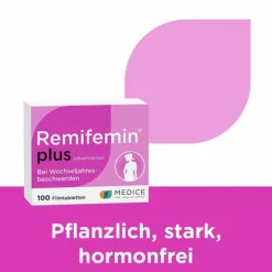 Remifemin ® PLUS Johanniskraut , 100 St- Wechseljahre Medikamente