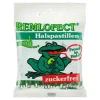 Remlofect Husten & Halsbonbons-Halspastillen zuckerfrei eukalypt.frisch, 50 g