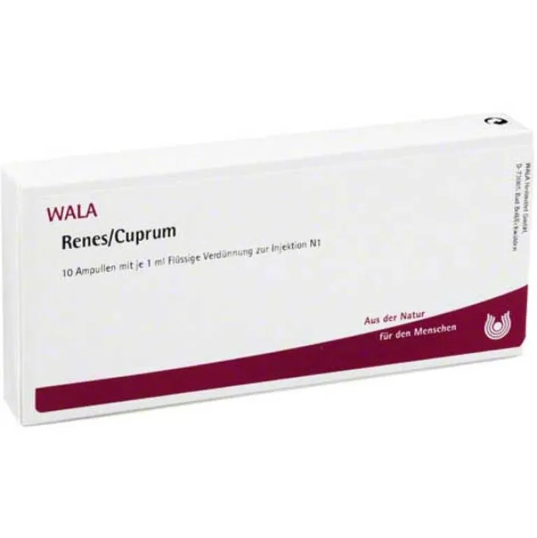 Wala Niere, Blase & Prostata-Renes / Cuprum Ampullen, 10X1 ml