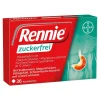 Rennie zuckerfrei Kautabletten, 36 St- Sodbrennen Medikamente|Magentabletten